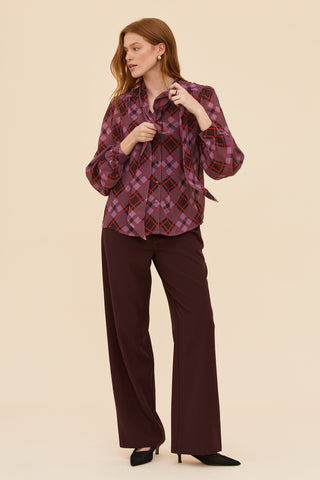 Renegade Tie Neck Blouse