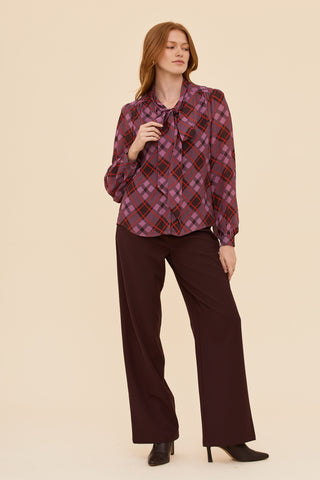 Renegade Tie Neck Blouse