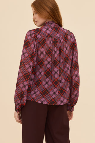 Renegade Tie Neck Blouse