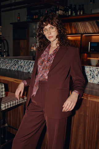 Renegade Tie Neck Blouse