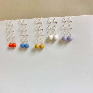 Ripple earrings