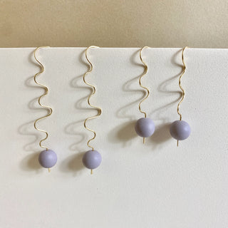 Ripple earrings