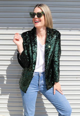 Saint Blazer in Emerald