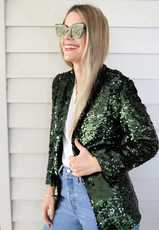 Saint Blazer in Emerald