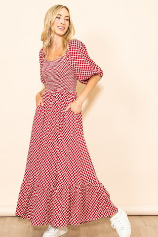 Scarlett Sweetheart Maxi Dress