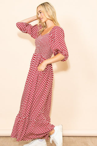 Scarlett Sweetheart Maxi Dress