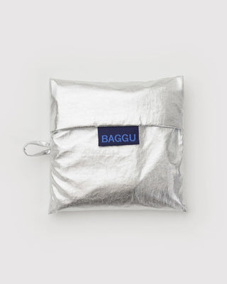 Standard Baggu - Chrome Metallic