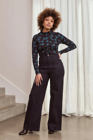 Tango Mock Neck Top