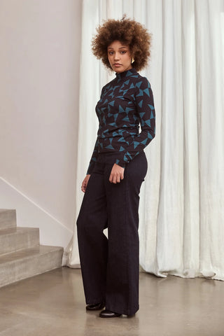 Tango Mock Neck Top