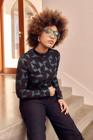 Tango Mock Neck Top