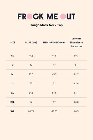 Tango Mock Neck Top