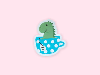 Tea Rex Sticker