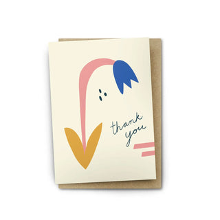 Thank You - Humble Flower Greeting Card