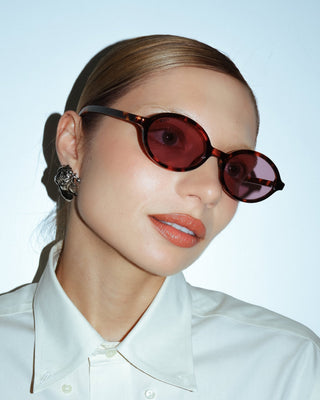 The Bessette Sunglasses - Turtle Lilac