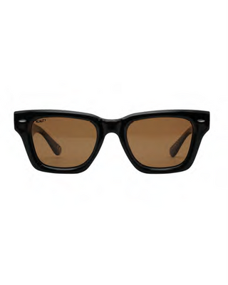 The Tourist Sunglasses - Jet Black Brown