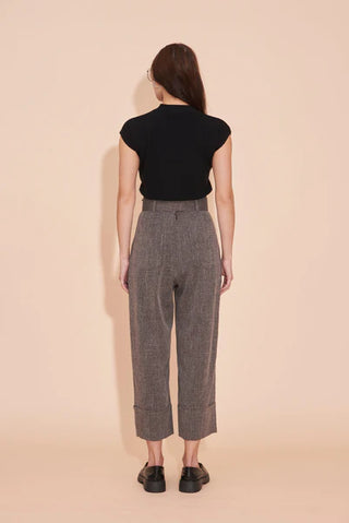Think Outside The Box High Waisted Pants - Grey