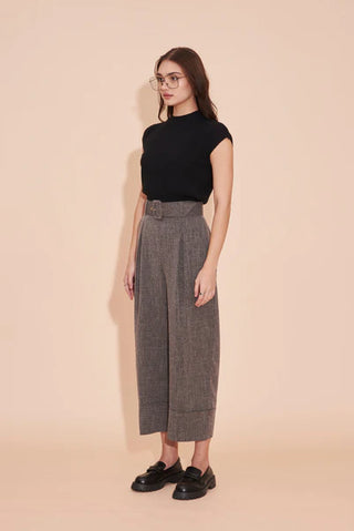 Think Outside The Box High Waisted Pants - Grey