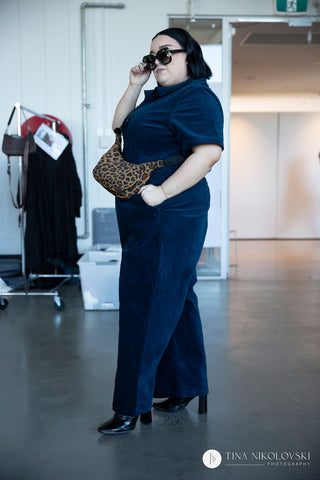 Petrol Velvet Freestyler Jumpsuit