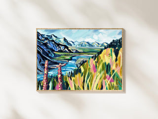 Wanui Blue (NZ) - Joanna McOwen (Fine Art Print)