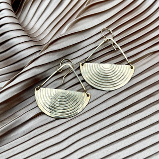 Handmade Wave Earrings