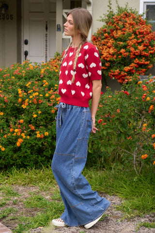 Heart On Your Sleeve Sweater