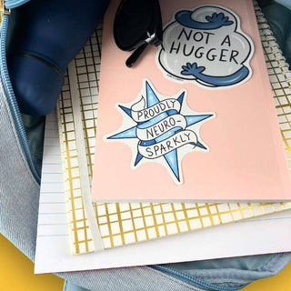 Proudly Neuro-Sparkly Sticker